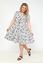 Immagine di CURVY GIRL GREAT FITTING PRINTED FLARED DRESS
